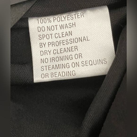 New ~ MAC DUGGAL ~ High Slit Halter Gown W/Rhinestone Accents IEENA STUNNING - Picture 9 of 10